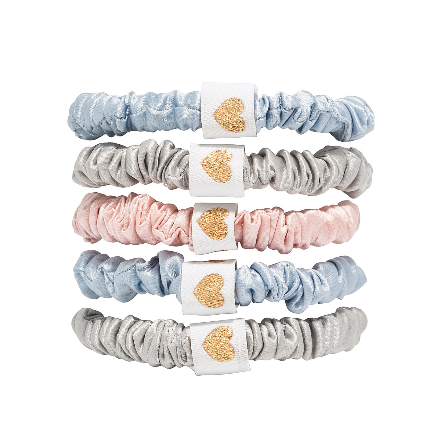 Dreamy Skinny Silk Scrunchies