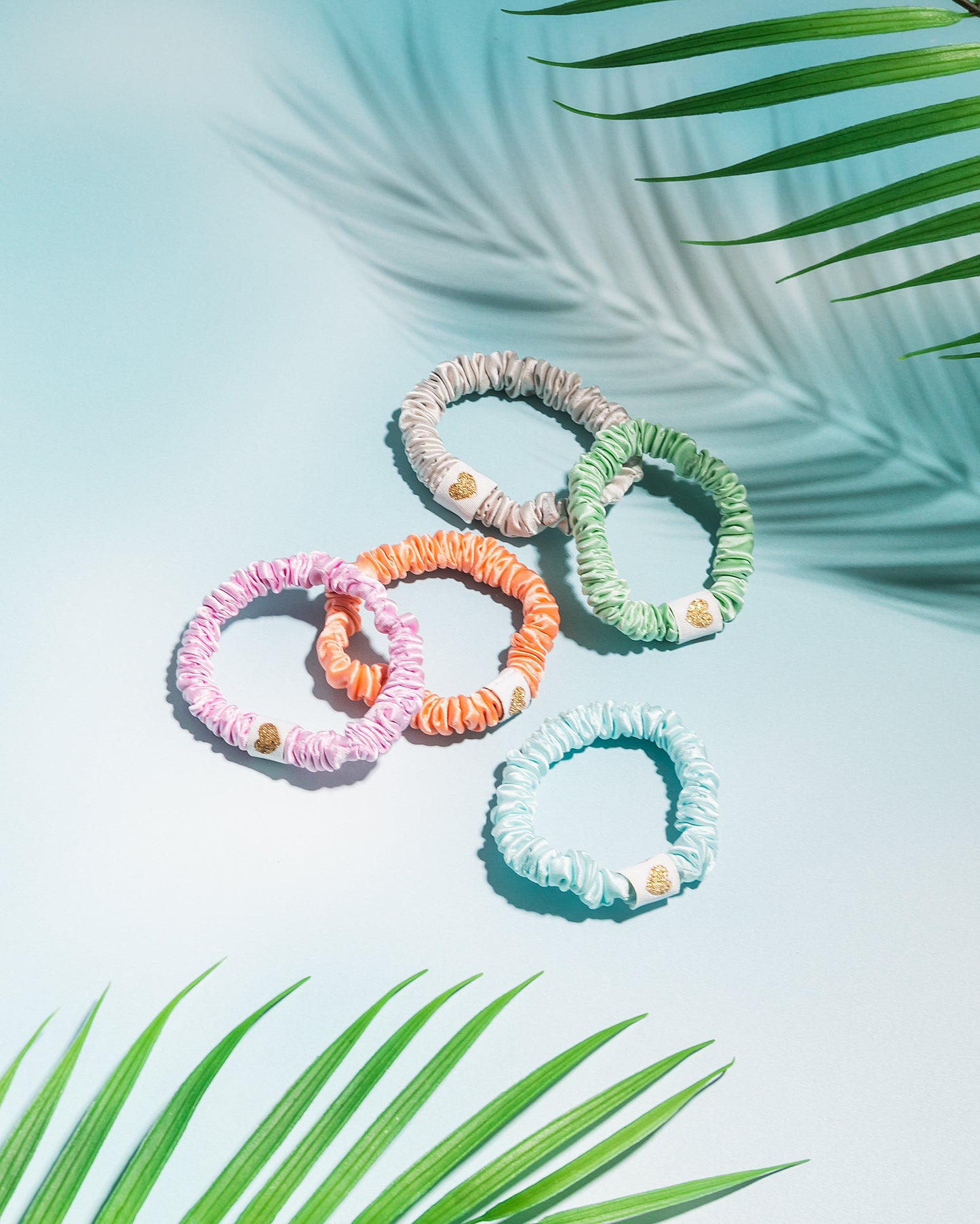 Out of Office Skinny Silk Scrunchies