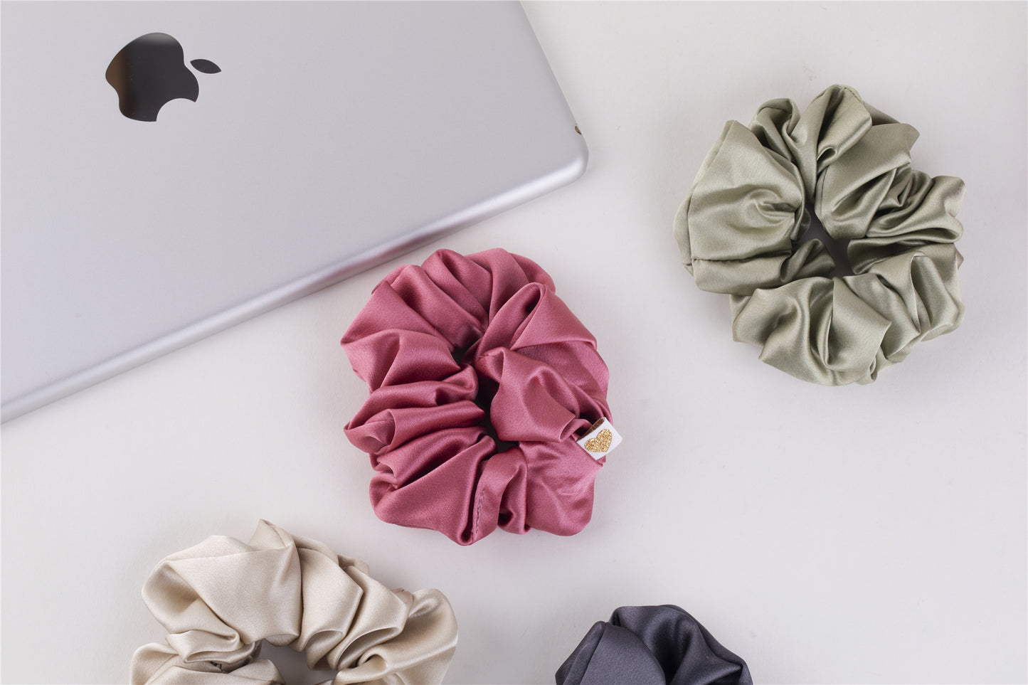 Super Extra Classic Silk Scrunchies - Set of 2